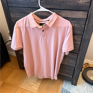 Men’s Cuts Polo Pink Medium